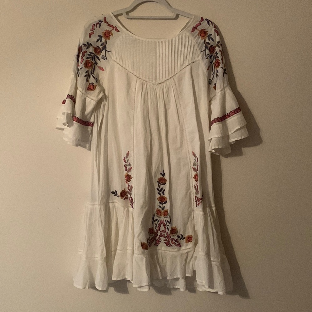 Free People Embroidered Dress